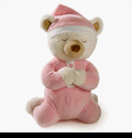 Pink Prayer Bear