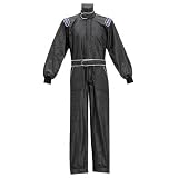 Sparco 001052NR5XXL One Black XX-Large Fireproof Fabric Driving Suit