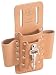 Klein Tools 5119 Leather 4-Pocket Tool Pouch
