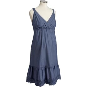 Buy Old Navy Maternity Cross-Front Chambray Dresses by Old Navy