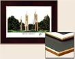 Howard Payne University Collegiate Laminated Framed Collegiate 18x14 Lithograph