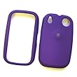 Palm Pre (Sprint) Rubberized Snap On Protector Hard Case Purple