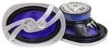 Pyramid 6349 500 Watt Pair 6x9 Inch Car Audio 3-Way Stereo Speakers