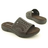 AEROSOLES Wipe Out Sandals Shoes Brown Womens