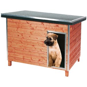 Flamingo Paulchen 507801 Hundehütte Holz