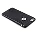 iPhone 6 Case - LK S Shape Slim TPU Gel Rubber Soft Skin Silicone Case Cover for iPhone 6 (4.7inch) + Stylus Pen (TPU - Black)
