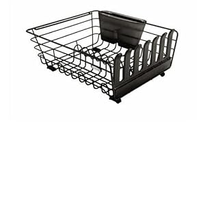 Rubbermaid 1G12M6CSHM Evolution Small Drainer w Loft, Cashmere
