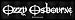 Ozzy Osbourne - Ozzy Osbourne Logo [Patch/Aufnäher, gewebt, lang] [SS109] von Ozzy Osbourne - alle Infos