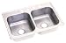 Revere Puritan 33-by-22-by- 7 Inch Double Bowl Stainless Steel Kitchen Sink