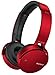 Sony MDRXB650BT/R Extra Bass Bluetooth Headphones, Red