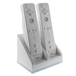 Premium Dual Charging Station with LED Light Plus 2 High Capacity 2800mAh Rechargable Replacement Battery & USB Cable For Nintendo Wii Remote Control