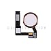 ePartSolution_iPad Pro 10.5 Home Button Module Key Button Flex Cable Ribbon Connector Menu Key A1701 A1709 Replacement Part USA Seller (Gold)