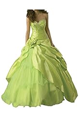 Junior  Taffeta Lace  Ball Gown Prom Dress/Quinceanera Dress 