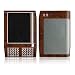 Dark Burlwood Design Protective Decal Skin Sticker for Amazon Kindle E-Book Reader (Version 1.0)