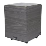 New Black 250 Watt Surround Sound Home Theater Powered Down Firing Subwoofer SUB8D