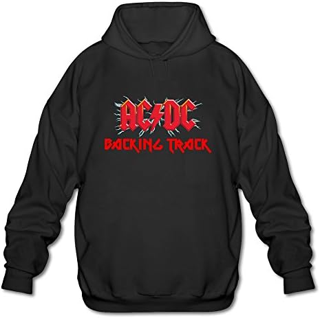 AC/DC Backing Track Design Guys Black Sweatshirts M
