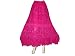Magenta Bohemian Cotton Fashion Bollywood Crinkle Skirt for Women
