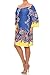 (Plus Size) Tapestry Print 3/4 Bell Sleeve Knit Boho Dress (MADE IN U.S.A)