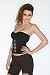 Carmin Rocker Style Sexy Corset Black Buckle Detailing