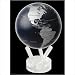 Rotates silently on its own when exposed to ambient light! The MOVA globe is the first member of a 
new family of objects that come quietly to life when touched by light, without wires or batteries. 
The globe floats at a point of perfect balance between buoyant forces and gravitational forces, and 
slowly turns as it feels the force of the Earth