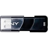 PNY Attache III 32 GB USB 2.0 Flash Drive P-FD32GATT03-EF (Black)