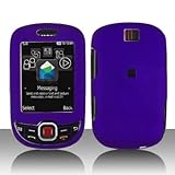 Samsung Smile T359 Cell Phone Rubber Dr. Purple Protective Case