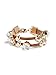 GUESS Women's Gold-Tone and Faux-Leather Friendship Bracelet