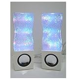 Ukayed Portable Stereo Light Show Speaker Wave, Sound interactive!