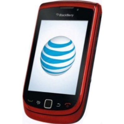 AT&T BlackBerry Torch 9800 No Contract 3G GSM Touch QWERTY Smartphone Red