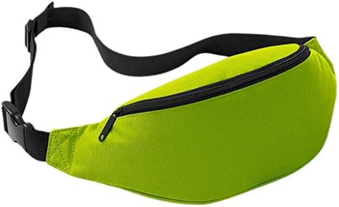 Wantdo Sports Belts For all the Mobile Phone Adjustable Waist pack Running Belts(Fluorescent Green,2.5L)