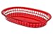 Update International (BB107R) Oval Fast Food Baskets [Set of 12]