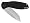 Black handle with silver blade