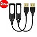 With Reset Function-MDW 2 Pcs Replacement Charger for Fitbit Flex (20cm)