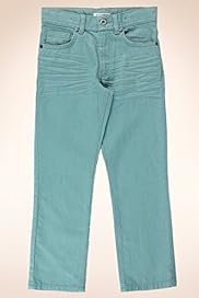 Pure Cotton Crinkle Effect Straight Leg Jeans