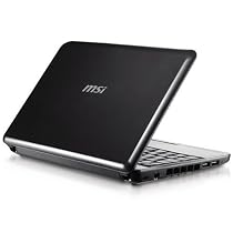 MSI U100-869US 10-Inch Black Netbook - 3 Cell Battery