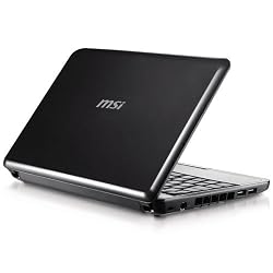 MSI U100-869US 10-Inch Black Netbook - 3 Cell Battery