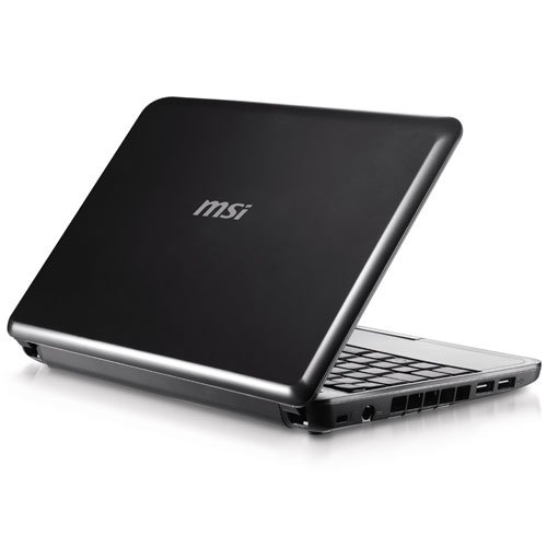 MSI U100-869US 10-Inch Black Netbook - 3 Cell Battery