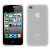GTMax Clear Soft Rubber Silicone Skin Cover Case for Apple iPhone 4S / 4GS / 4G 16GB / 32GB 4th Generation