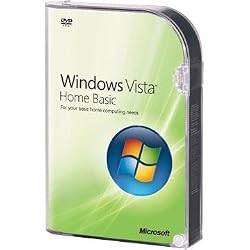 Microsoft Windows Vista Home Basic FULL VERSION [DVD] [OLD VERSION]