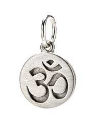 Dogeared Om Charm, Sterling Silver