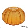 Lalique! Vase Halloween Ambre Collection Made in France Handmade Luxurious Bowl