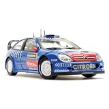 Review Sun Star  / Citroen Xsara WRC (2006 Turkish Rally) in Blue (1:18 scale) Diecast Model Car
