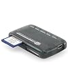 Mini All-in-1 Memory Card Reader Black Compatible with: Secure Digital: miniSD (with adapter), microSD/TransFlash (with adapter), Compact Flash.