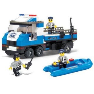 Hohong - Children Intellect training / Smart Thinking Training Plastic Blocks - Launch Transport