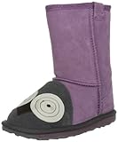 Emu Little Creatures Owl K10126, Mädchen Stiefel, Violett (aubergine), EU 27 (US 10)