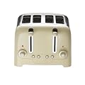 Dualit 46202 4 Slot Lite Toaster in Cream Gloss Finish