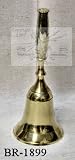 Teacher's solid Brass ten inch Hand Bell