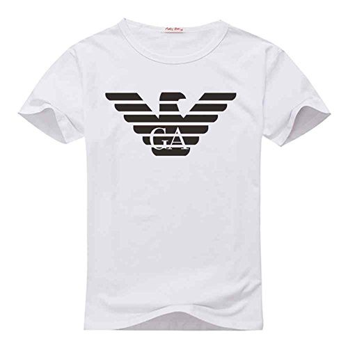 Emporio Armani Logo Printed Men's Short Sleeve T Shirt