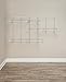 ClosetMaid ShelfTrack Wire Closet Organizer System Adjustable from 5 to 8 Ft, With Shelves, Clothes Rods, Hardware, Durable Steel, White, 5 ft to 8 ft