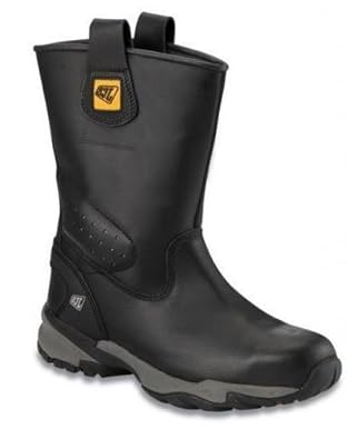 jcb tan safety rigger boots